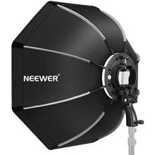 Neewer Softbox Da 700W Con 2 Lampade CFL 85W E Treppiedi – Kit Studio Fotografico 60x60 Cm Completo!